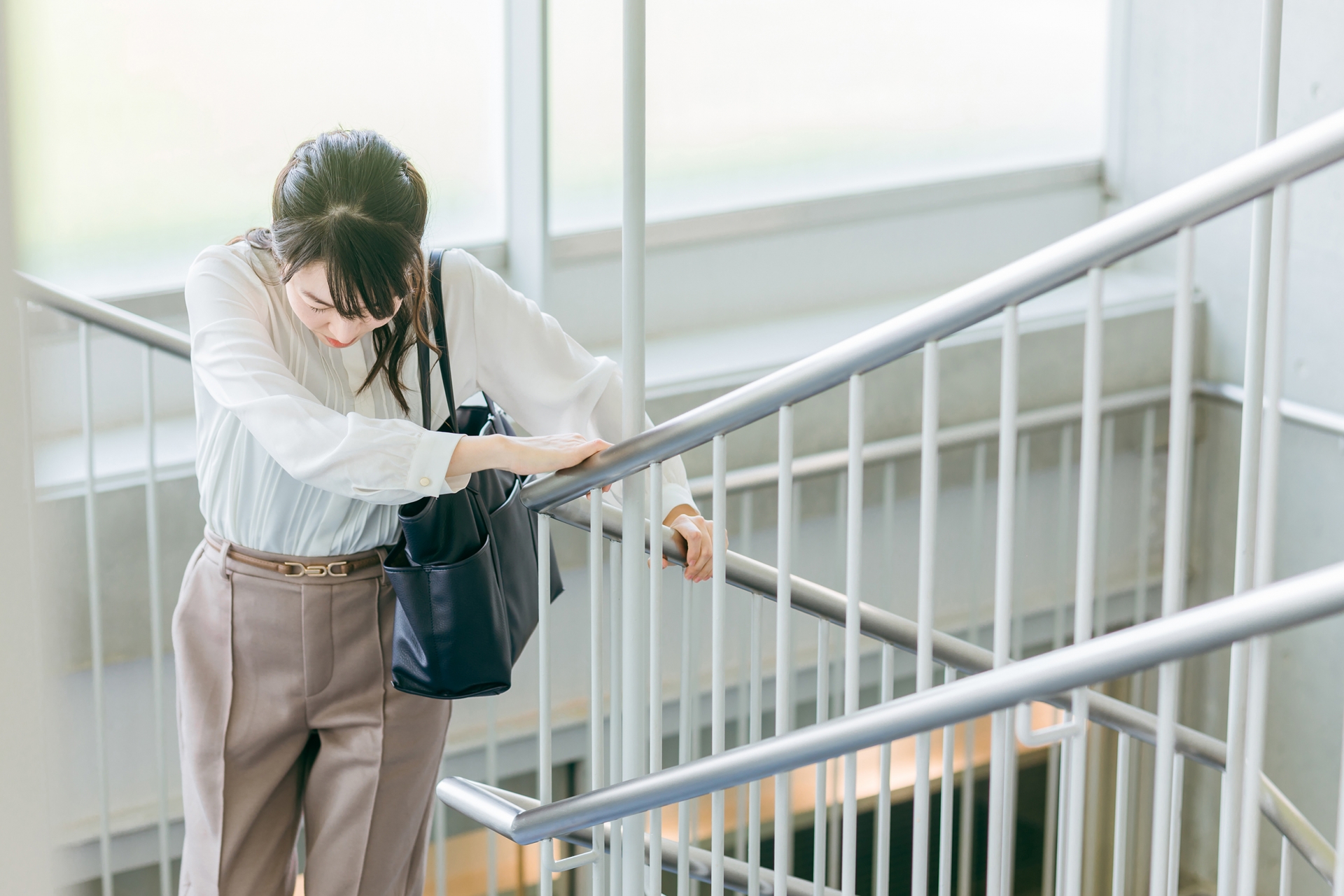 階段を楽に上る